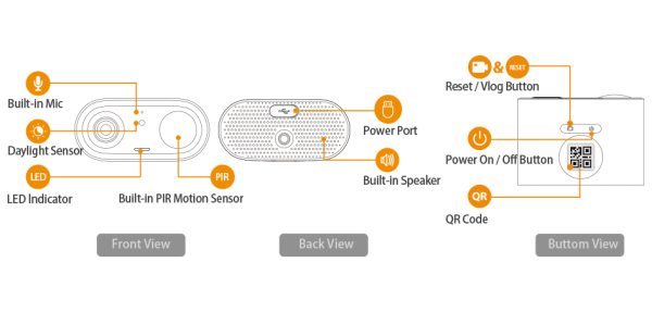 Wifi kamera Dahua Imou Cell go 3Mpx IPC-B32P-V2 bez drôtov – Obrázok 7
